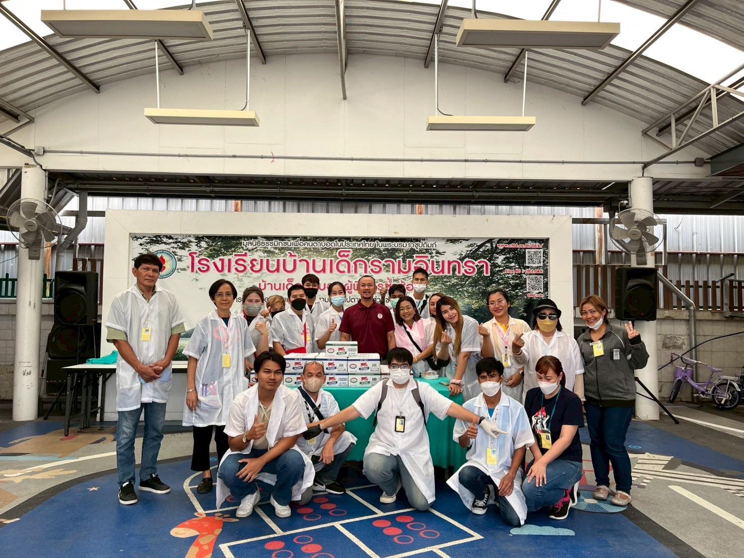 ขอขอบคุณศูนย์ฝึกอาชีพมีนบุรี ที่ให้ความอนุเคราะห์ ตัดผมนักเรียน ณ โอกาสนี้ ทางมูลนิธิธรรมิกชนเพื่อคนตาบอดในประเทศไทย ในพระบรมราชูปถัมภ์ โรงเรียนบ้านเด็กรามอินทรา (บ้านเด็กตาบอดผู้พิการซ้ำซ้อน) ขอให้ทุกท่านจงมีแต่ความสุข สุขภาพแข็งแรง ร่ำรวยเงินทอง คิดมุ่งหวังสิ่งใดขอให้สมดั่งปรารถนา  23/06/68